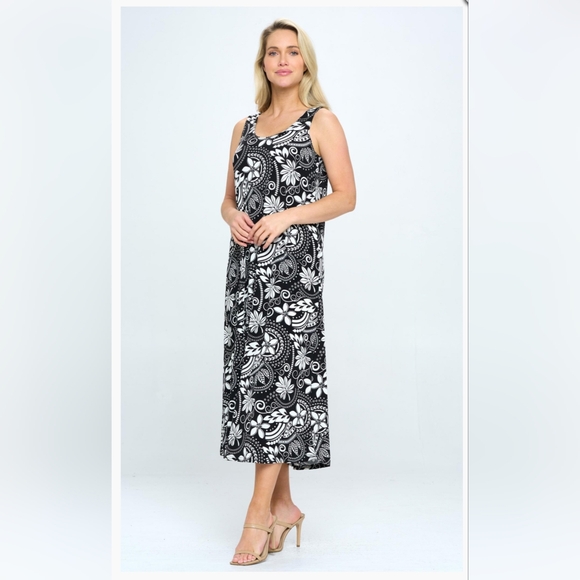 Jostar Long Tank Dress SMALL - Picture 3 of 6